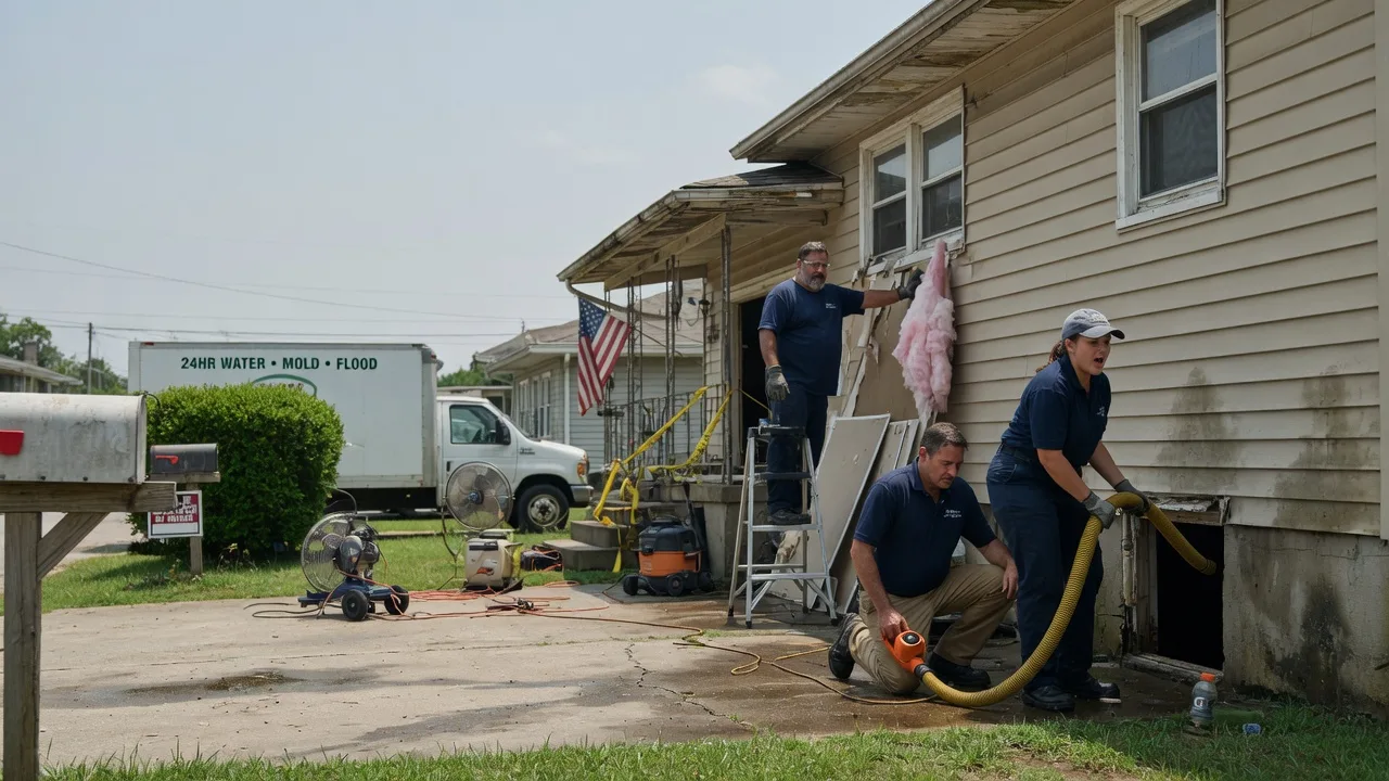 Water Damage Repair in Knoxville, AR near me